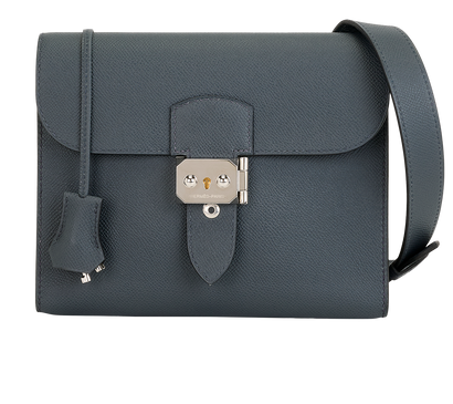 Sac A Depeches 21 In Epsom Gris Misty, &pound;3,500, Handbags, Grey, Leather, Front view